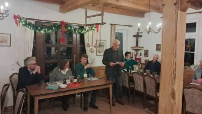 Josef Rickfelder stellte die wichtigsten Ereignisse der Eintrittsjahre vor. 